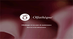 Desktop Screenshot of olfatheque.cinquiemesens.com